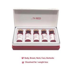 The Red Ampoule Solution Lipolytic Solution Injection For Fat Burning