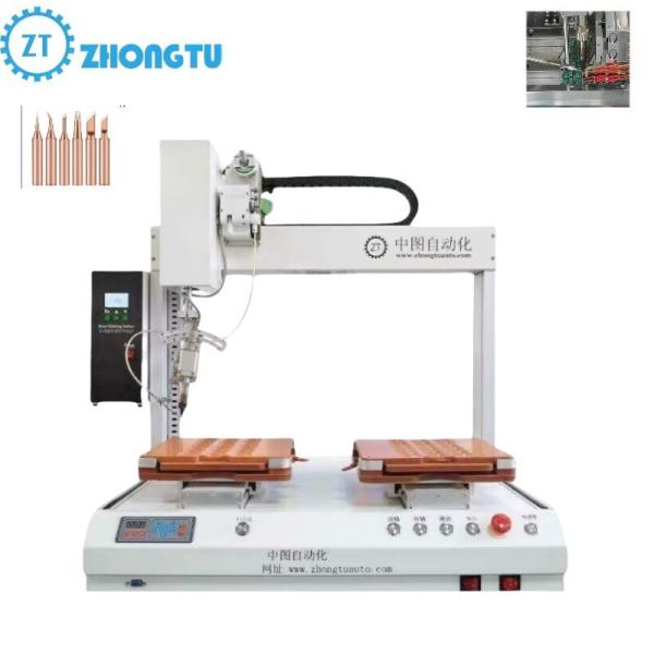 Cheap Automatic Desktop Four-axis Soldering Robot  for PCB & LED Board for sale