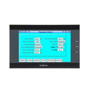 China 5 Inch TFT HMI PLC Combo Temperature Controller RS232/RS485 With Resistive Touch Screen on sale