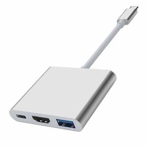 USB C to  Digital Multiport Hub Adapter Type-C to  4K Adapter with USB 3.0 USB-C 3.1 for MacBook 12