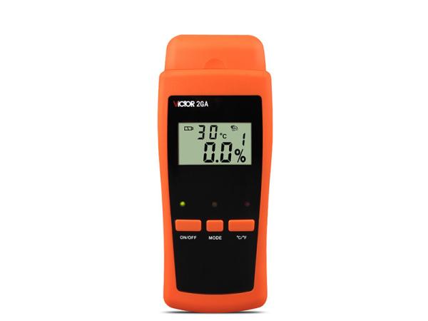 Cheap VICTOR 2GA Digital Wood Moisture Meter Handheld Humidity Meter for sale