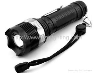 Best XML-T6 10W Cree LED 1200LUM high power flashlight torch wholesale