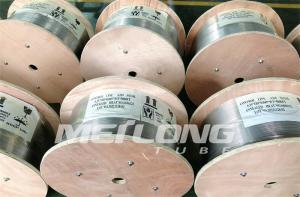 China ISO15156 Hydraulic Control Line 3 / 8 '' OD X 0.065 '' WT Chemical Injection Line on sale