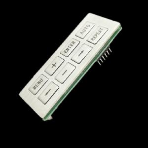 Best Customized Membrane Switch Keypad , Mfg Pet Embossing Silicone Rubber Keypad wholesale