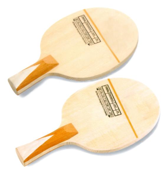 Cheap Long Handle Wooden Custom Ping Pong Bats , Table Tennis Bats For Exercise for sale