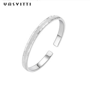 Best 0.08oz 2in Solid Silver Charm Bracelet S925 OEM Womens Adjustable Bracelet wholesale