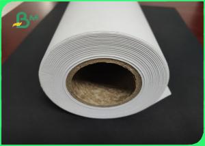 China 60gsm 70gsm White Plotter Marker Paper For Clothes Smooth 60 62 on sale