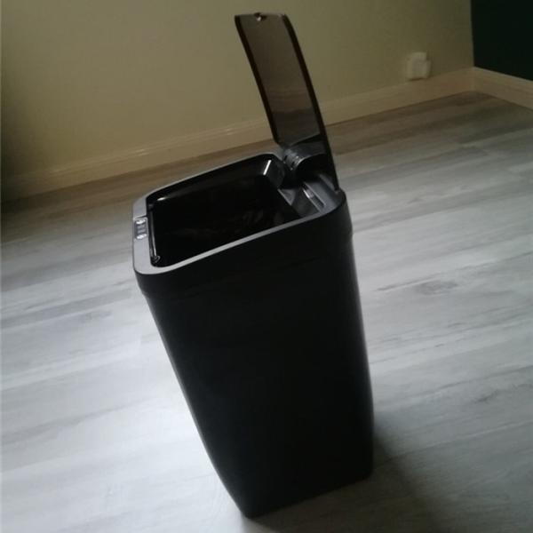 Cheap Top Open Motion Sensor Dustbin , Automatic Trash Cans Touchless for sale