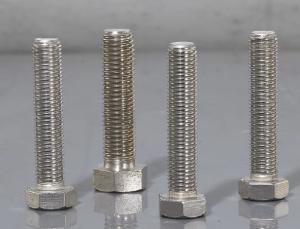 China Grade 8.8 Galvanized Hex Bolts Din 933 Stainless Steel Zinc Plated M3 - M42 Size on sale