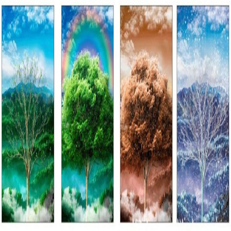PLASTIC LENTICULAR 3d Depth effect lenticular wall hanging picture With Custom Design For Painting And Printing