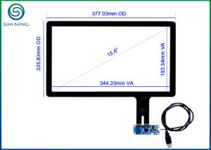 China 15.6 Inch Projected Capacitive Touch Panel For Panel PCs , Kiosks , POS Terminals on sale
