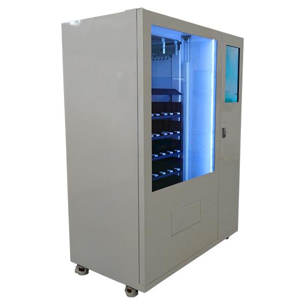Cheap Salad Vegetables Glass Bottle Combo Vending Machine Indoor Big Touch Screen Non-touch Payment Option for sale