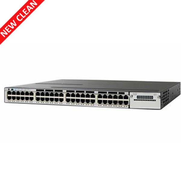 Cheap 48 Port 1000Mbps PoE NIB LAN Managed Network Switch WS-C3850-48F-L for sale