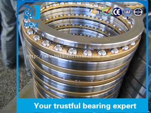 Open Shaft Washer Stainless Steel Thrust Ball Bearing 51110 Low Noise 50 X 70 X 31 mm