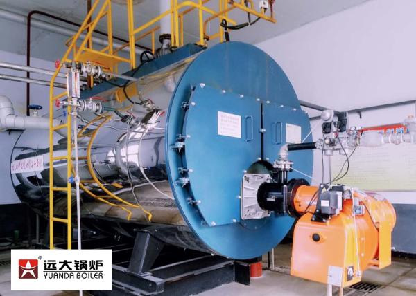 Cheap 2 Ton High Efficiency Gas Steam Boiler PLC Control For Corrugator Machine for sale