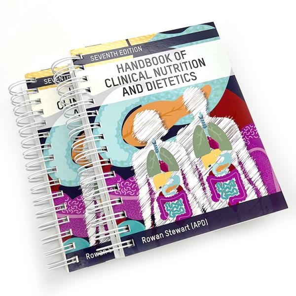 Cheap Custom Handbook Spiral Notebook Printing With Index Tabs for sale