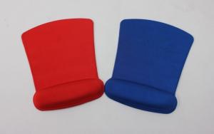 Soft Memory Foam Mouse Pad Non Slip PU Base With Lycra Cloth