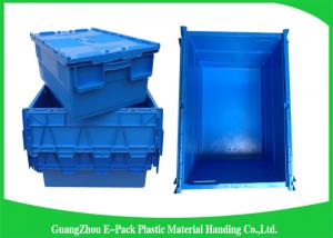 Best Industrial 50kgs Security Plastic Attach Lid Containers / plastic storage bins with lids wholesale