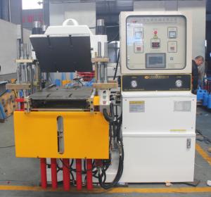 China Custom Rubber Injection Moulding Machine White Vulcanising Machine Stroke 250mm on sale
