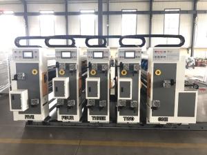 Automatic Four Color Flexo Printing Slotting Machine for Make Small Box