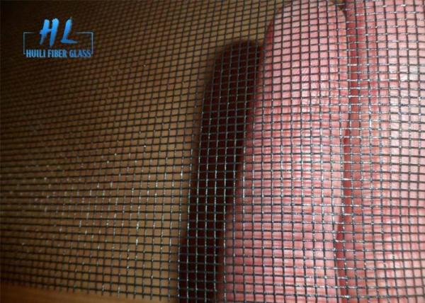 Cheap 18*16 Mesh Size 120g Fiberglass Window Screen Mesh Black Color for sale