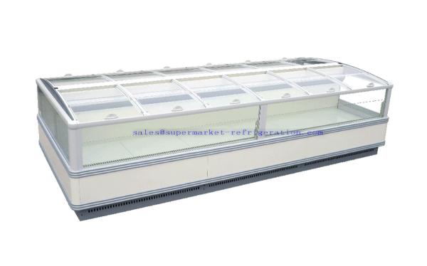 Cheap Double Island Display Freezer with shelf - E6 INDIANA for sale