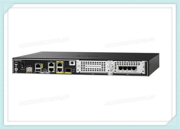 Cheap Cisco ISR4221-SEC/K9 35Mbps - 75Mbps System Throughput 2 WAN/LAN Ports 1 SFP Port Multi-Core CPU 2 NIM SEC Bundle for sale