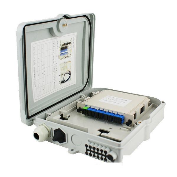 Cheap FDB Equipment FTTH Distribution Terminal Box , 24 Core Fiber Optic Splitter Box for sale