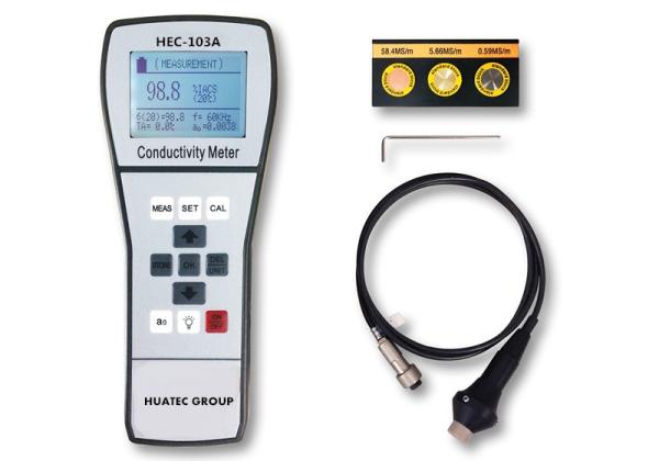 Cheap Sine Wave 60khz Non Destructive Testing Equipment Digital Conductivity Meter Hec-103a/103a1 for sale