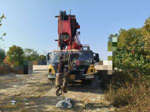 Best 2018 Used SANY Mobile Truck Crane 55 Tons With YUCHAI Engine And 5 Crane Jib wholesale