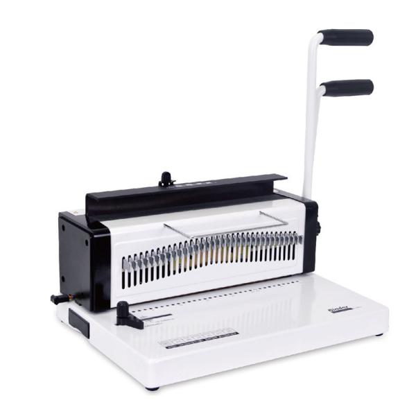 Cheap Manual Operation 34 Hole Double Wire Notebook Binding Punching Machine for sale