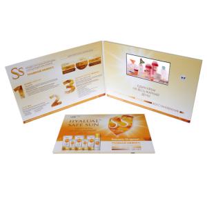 Best 7 Inch LCD Video Greeting Card Built In Switch Buttons And Sound Speaker wholesale