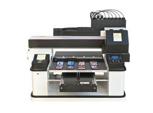 Automatic Multifunction A4 UV Flatbed Printer 3D Emboss Varnish