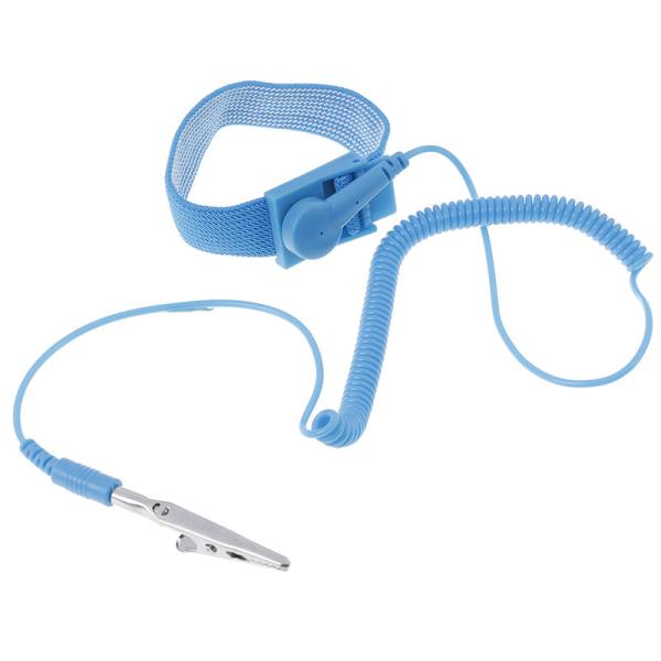 Cheap ESD Discharge Wrist Strap Grounding Prevent Static Shock With Clip for sale