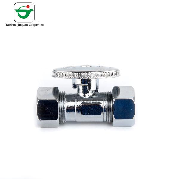 Cheap 3/8''X3/8" FEM Sweat Angle Stop Valve for sale
