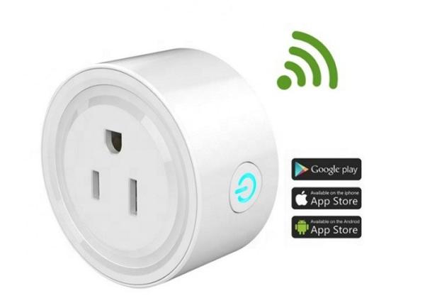 Cheap Wifi Smart Socket Plug , Mobile Remote Control Wireless Smart Home Plug for sale