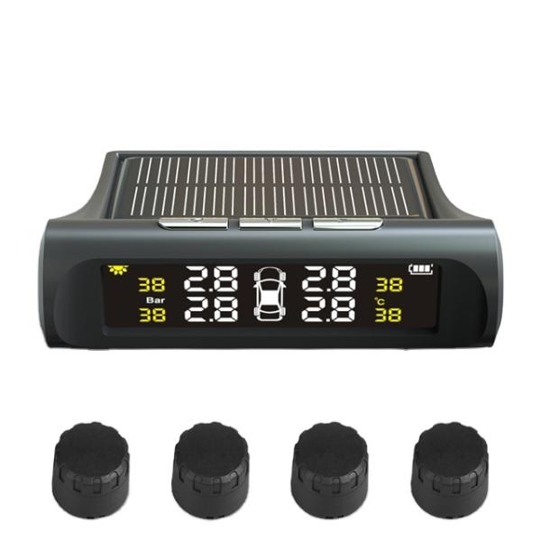Cheap Wireless Solar External Tire Pressure Monitoring System TPMS Sensor for sale