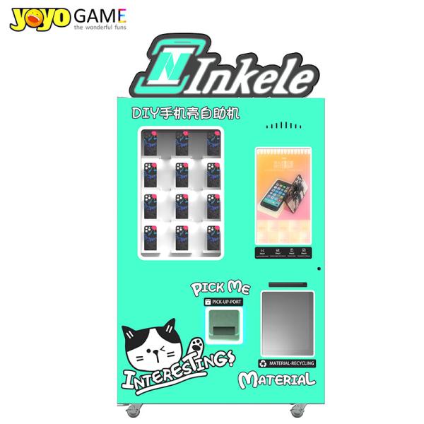 Cheap Coin Operated Phone Case Vending Machine DIY Automatic Printer for sale