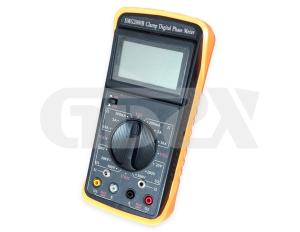 Best Double Clamp Digital Phase Meter , Portable Power Quality Analyser High Resolution wholesale