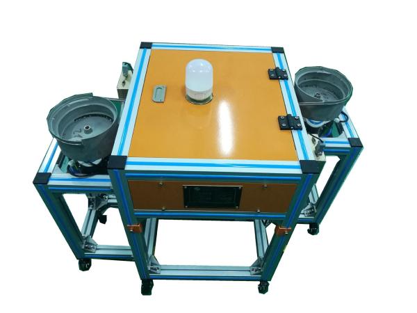 Cheap B22 Bulb Cap Crimping Nailing Testing Machine For LED Bulb Cap Crimping Nailing for sale