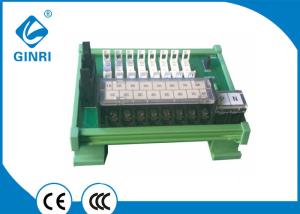 China DC24V PLC Control I O Relay Module Isolation 8 Point With IDC Connector on sale