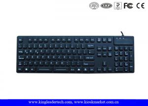 Best 105 Keys Waterproof Silicone Keyboard With 12 Function Area For Numeric Keys wholesale
