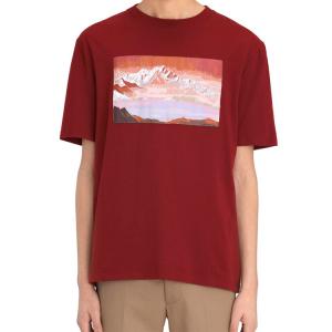 China Red Color Custom Screen Printed T Shirts Anti Shrink Polyester / Cotton Material on sale