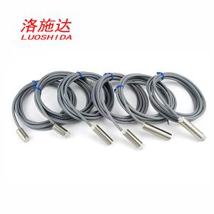 Best IP67 M12 24VDC Cylindrical Inductive Proximity Sensor Metal Tube PNP NO Output With 2M Cable wholesale