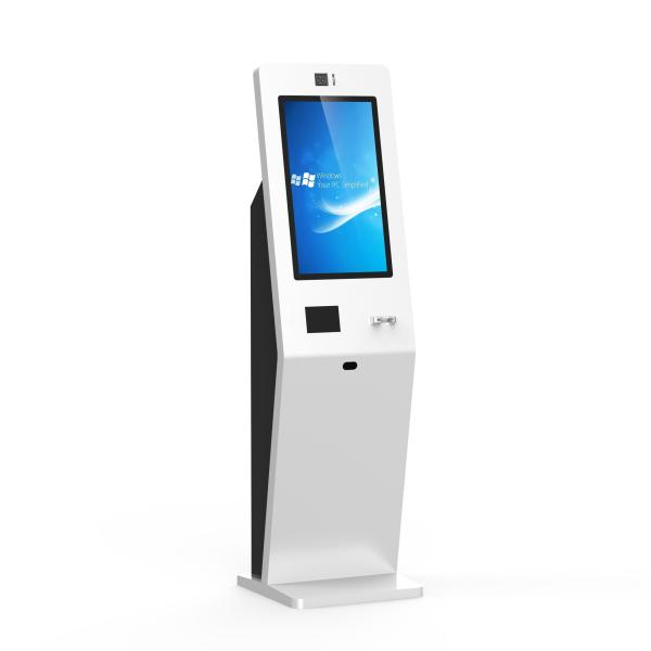 Cheap Capacitive Touchable Self Service Hotel Check In Machine for sale