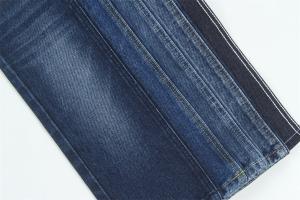 Blue Color Denim Fabric Rigid 100% Cotton Recycle Yarn For Worker Jean Cloth