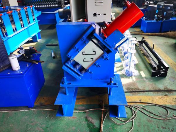 Cheap Adjustable C Purlin Roll Forming Machine Or Channel Roll Forming Machine For 2 Size for sale