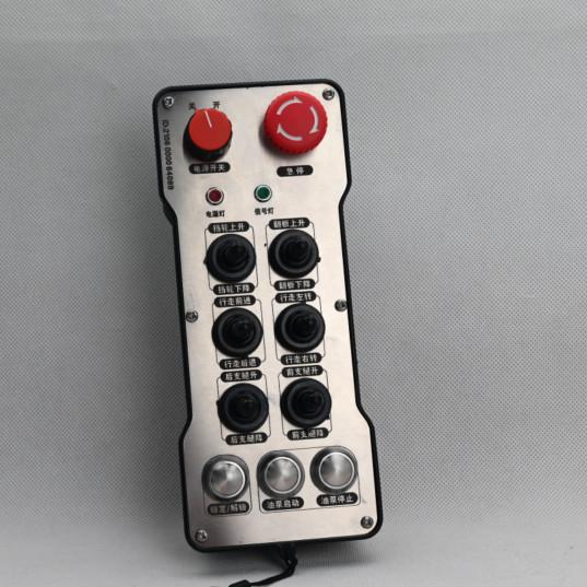 Cheap CE Three Button Remote Control , 100m Conveyor Remote Control for sale
