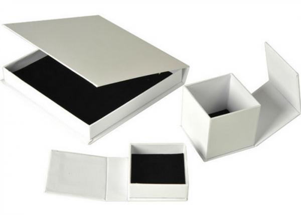 Cheap Luxury Ring Paper Jewelry Box Hot Stamp Printing Environmentally Friendly for sale
