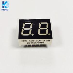 Best Red Color 2 Digit 7 Segment Display Module 0.4 Inch SGS Approved wholesale
